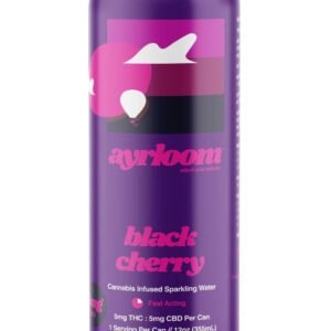 Black Cherry Sparkling Water 10mg