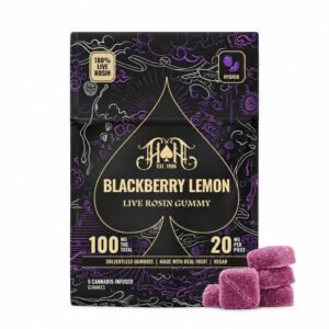 Blackberry Lemon Live Rosin Gummies Gummies 20mg | 5pk