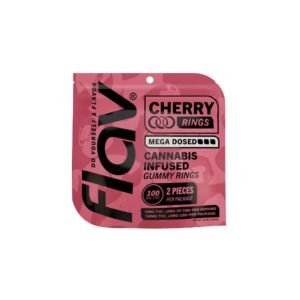 Cherry Mega Gummy Ring Resin Enhanced Gummy 100mg