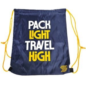 Drawstring Bags Navy Cannabicity Each