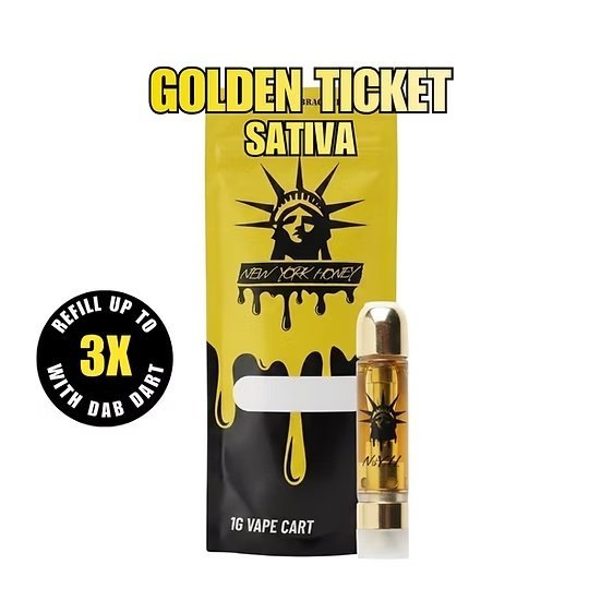 Golden Ticket Cartridge 1g