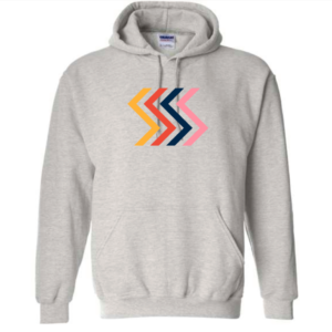 Grey Zigzag Sweatshirt 2XL