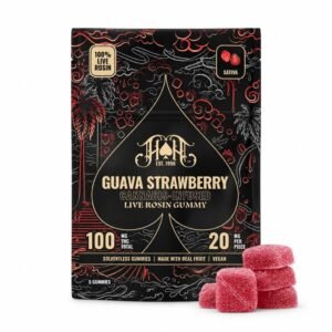 Guava Strawberry Live Rosin Gummies Gummies 20mg | 5pk