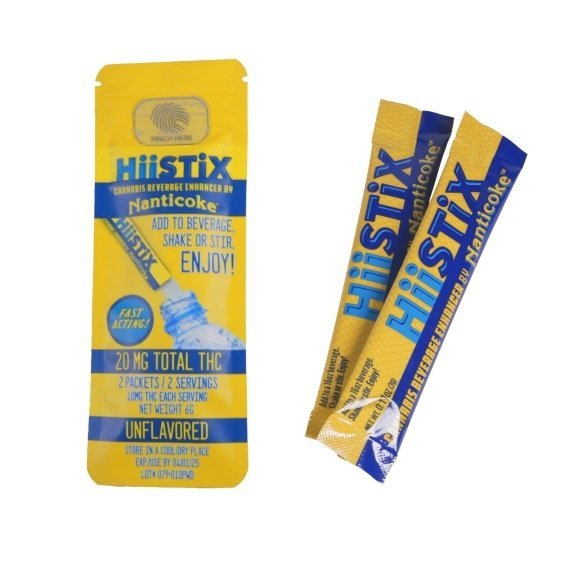 Hiistix Unflavored Beverage Enhancer 20mg