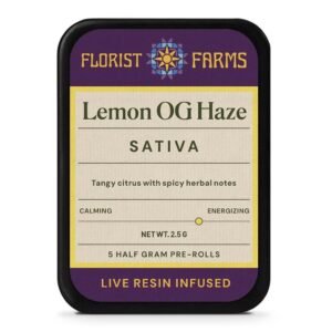 Lemon OG Haze Live Resin Infused Preroll Multi-Pack 2.5g