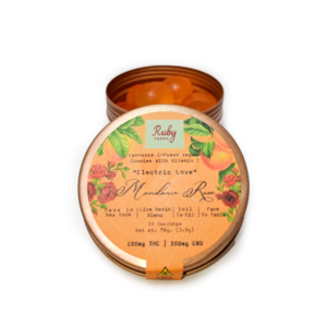 Mandarin Rose Live Resin Gummies 100mg