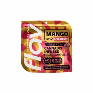 Mango Resin Enhanced Gummy Belts 100mg
