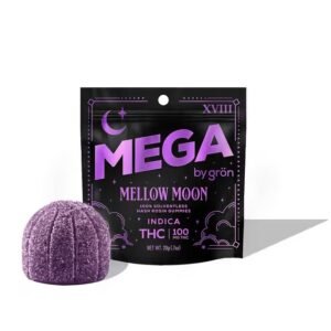Mega Mellow Moon - Indica Live Rosin Gummy 100mg