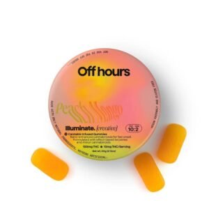 Peach-Mango Illuminate Gummies 100mg