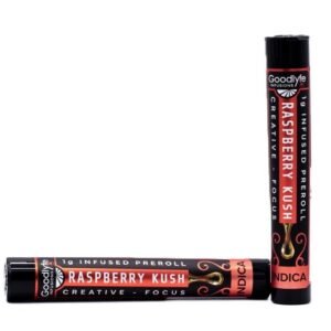 Raspberry Kush Infused Preroll Single 1g