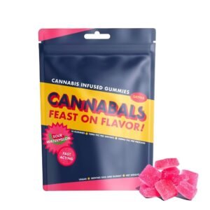 Sour Watermelon Gummies 100mg